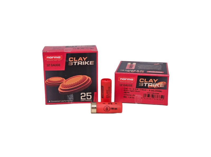 Norma CLAYSTRIKE 12 Gauge 2.75 78oz 8 Shot